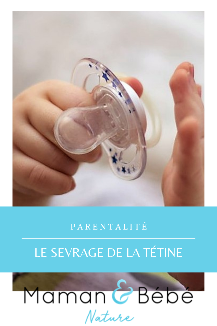 Sevrage tétine
